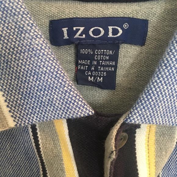 IZOD Short Sleeve Summer Shirt - NEW, Medium - Picture 5 of 5